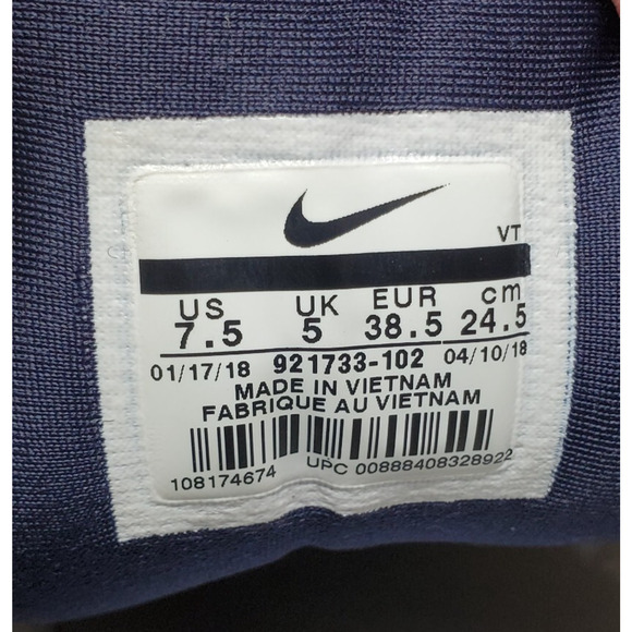 Nike Air Max 97‎ Shoes Womens 7.5 Red Crush White Blue Athletic Lace Up Sneaker - Picture 14 of 15